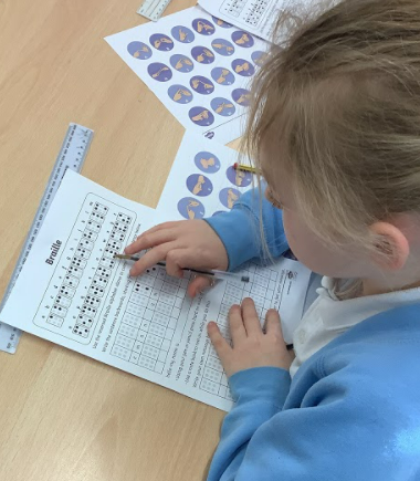 Learning braile-88763